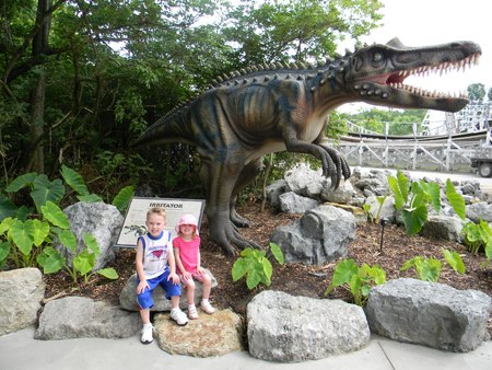 美国kings island dinosaurs alive